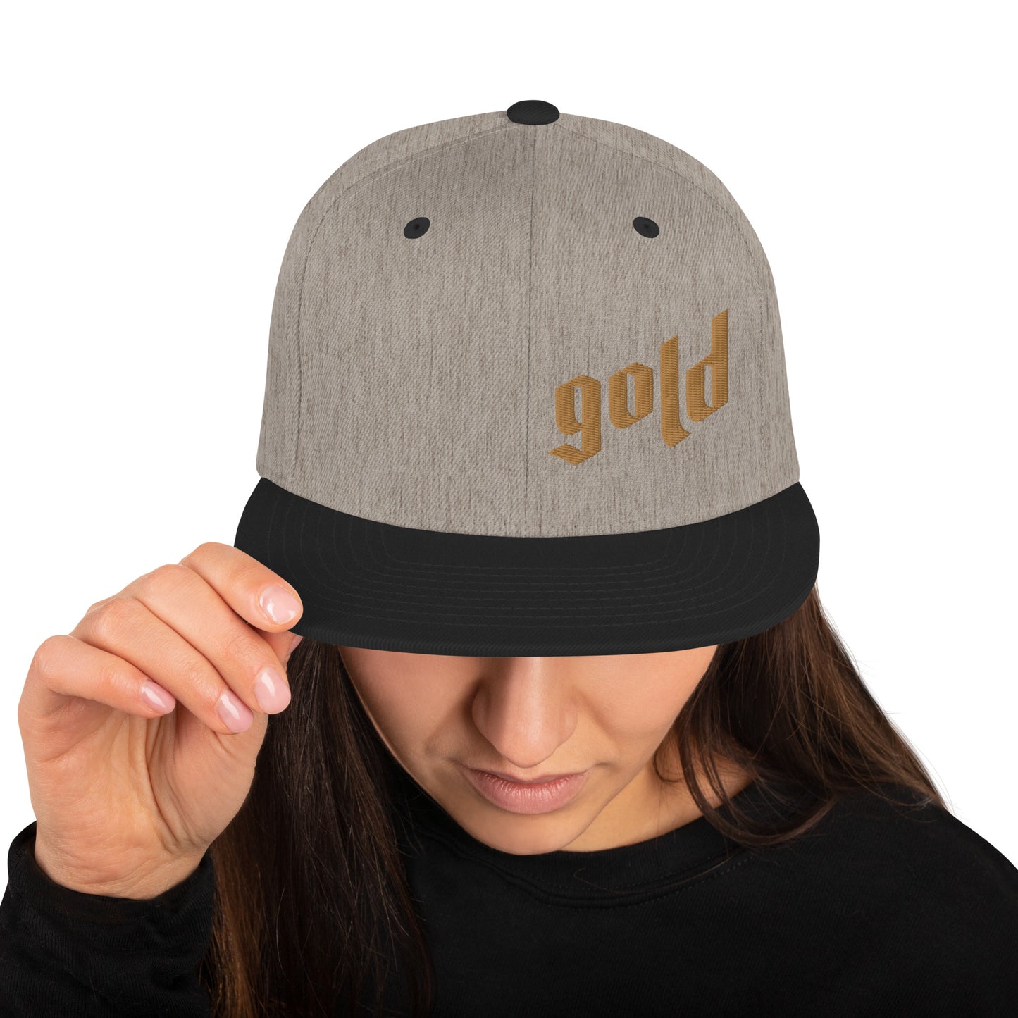 #gold Snapback Cap - in 2 Farben