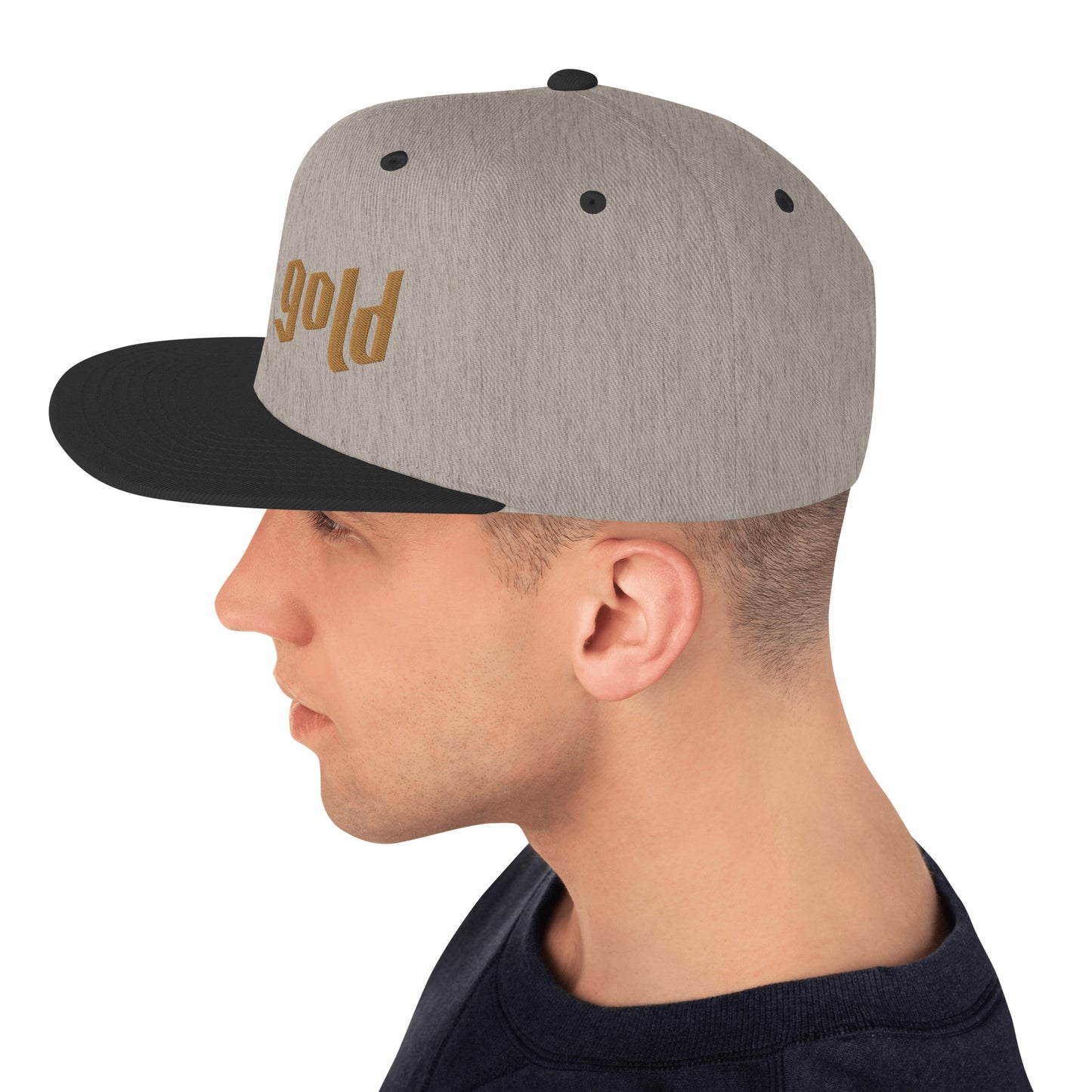 #gold Snapback Cap - in 2 Farben