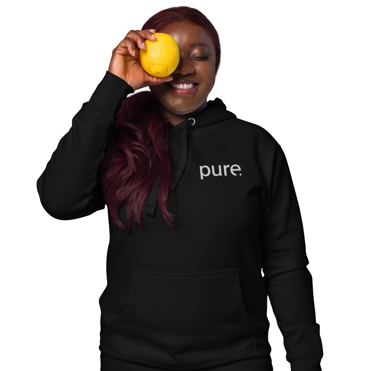 pure. WEBSESSION - Unisex Hoodie bestickt