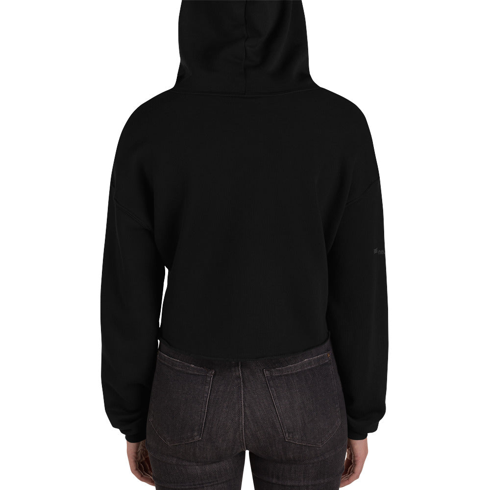 #neustadt Damen Crop-Hoodie BOLD