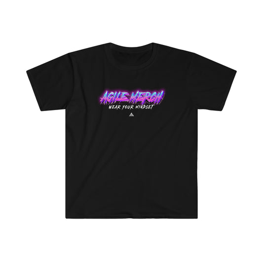 #am Unisex Softstyle T-Shirt "Cyberpunk"