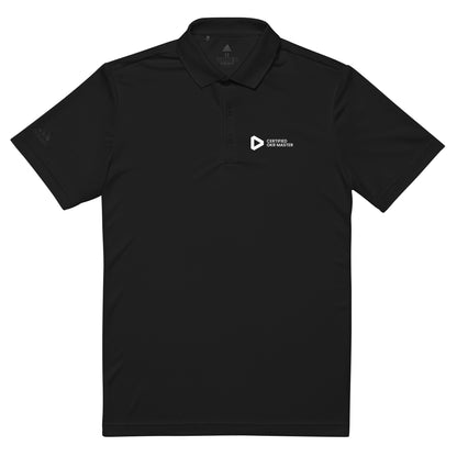COM leichtes Premium-Poloshirt (adidas) Herren - bedruckt
