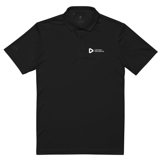 COM leichtes Premium-Poloshirt (adidas) Herren - bedruckt