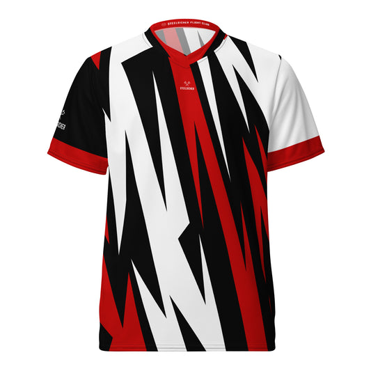 WÜRTH Darts #1 Recyceltes Unisex-Trikot mit Allover-Druck