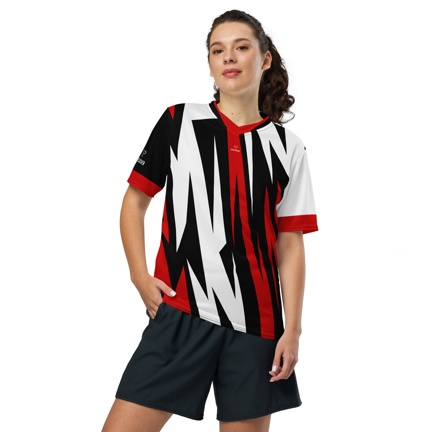WÜRTH Darts #1 Recyceltes Unisex-Trikot mit Allover-Druck
