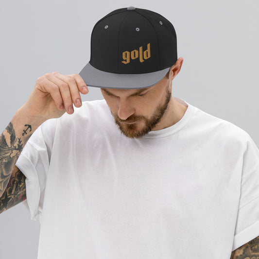 #gold Snapback Cap - in 2 Farben
