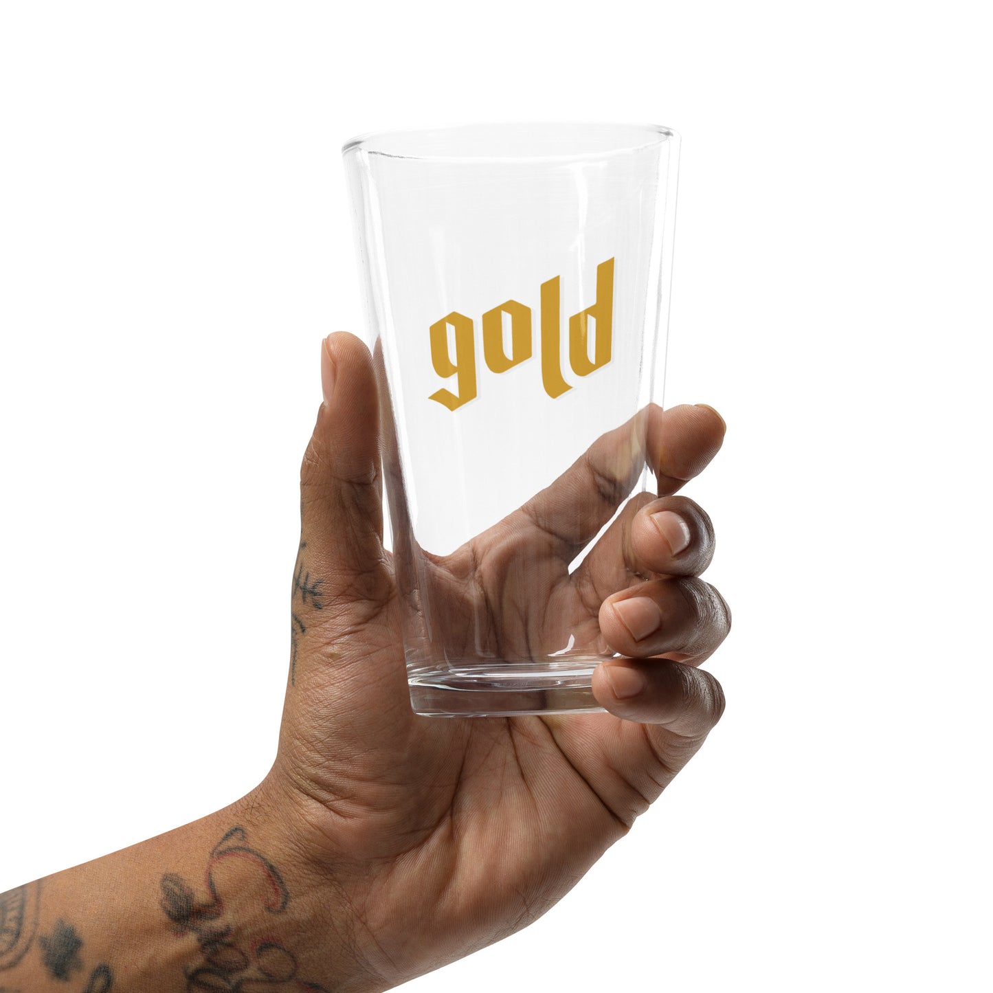 #gold Pint-Glas