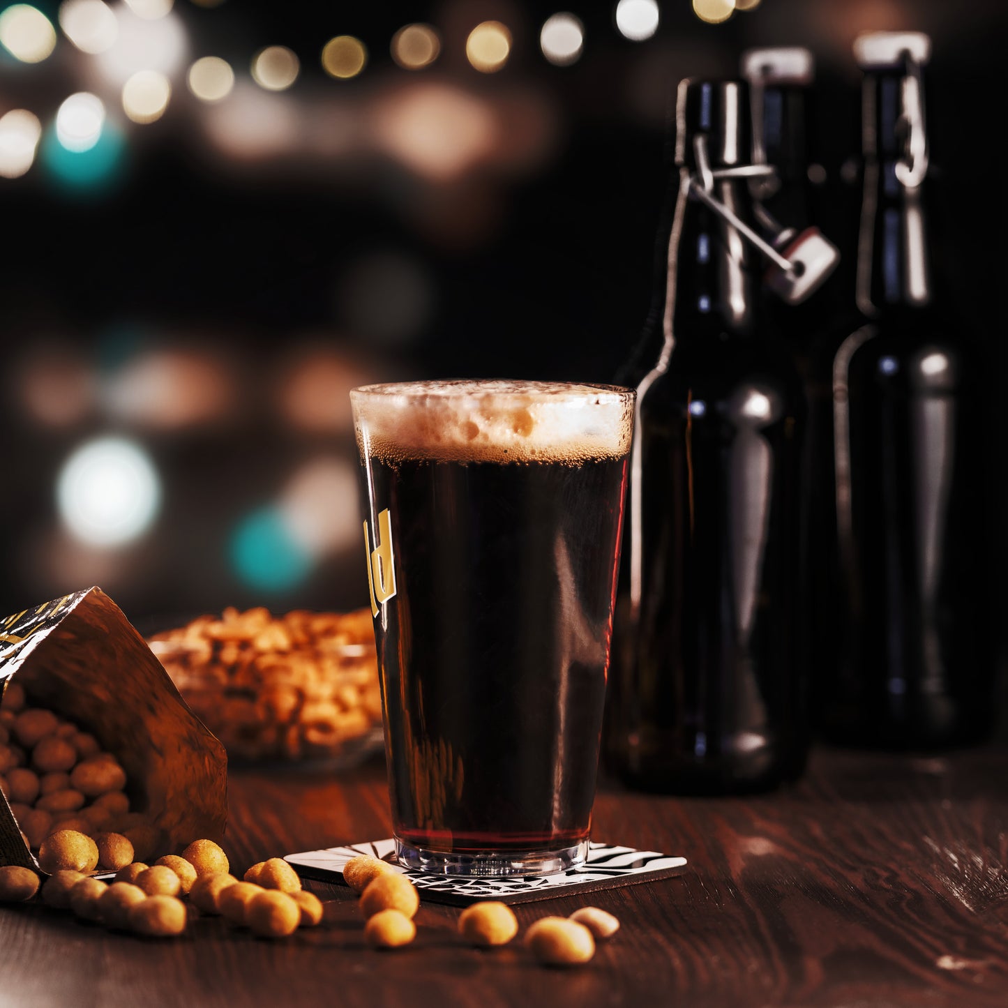 #gold Pint-Glas