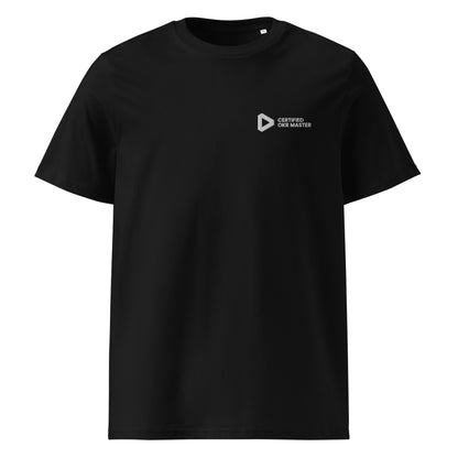 COM Bio-Baumwoll-T-Shirt - bestickt