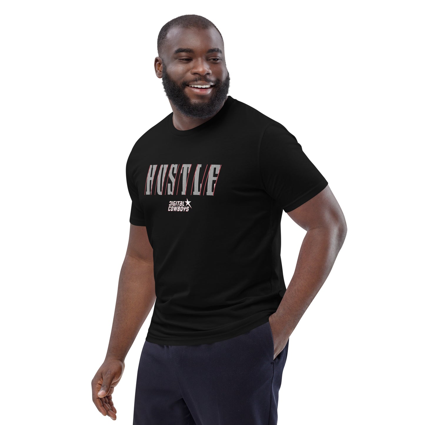 #digitalcowboys HUSTLE #2 Unisex-Bio-Baumwoll-T-Shirt