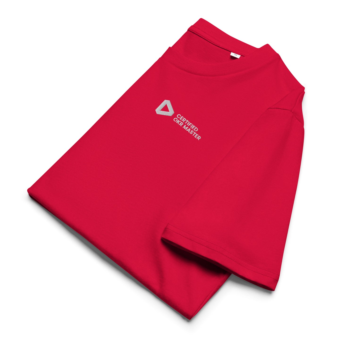 COM Bio-Baumwoll-T-Shirt - bestickt