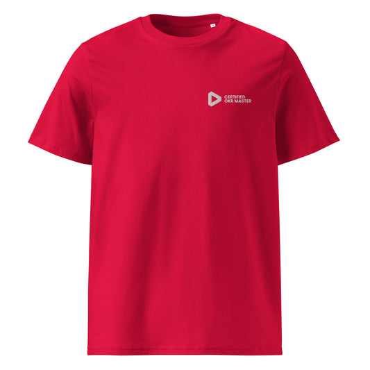 COM Bio-Baumwoll-T-Shirt - bestickt