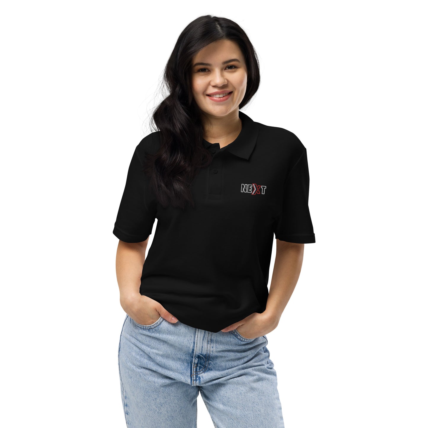 #next ONE Unisex Piqué-Poloshirt