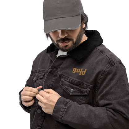 #gold Jeansjacke - in 2 Farben