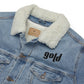 #gold Jeansjacke - in 2 Farben