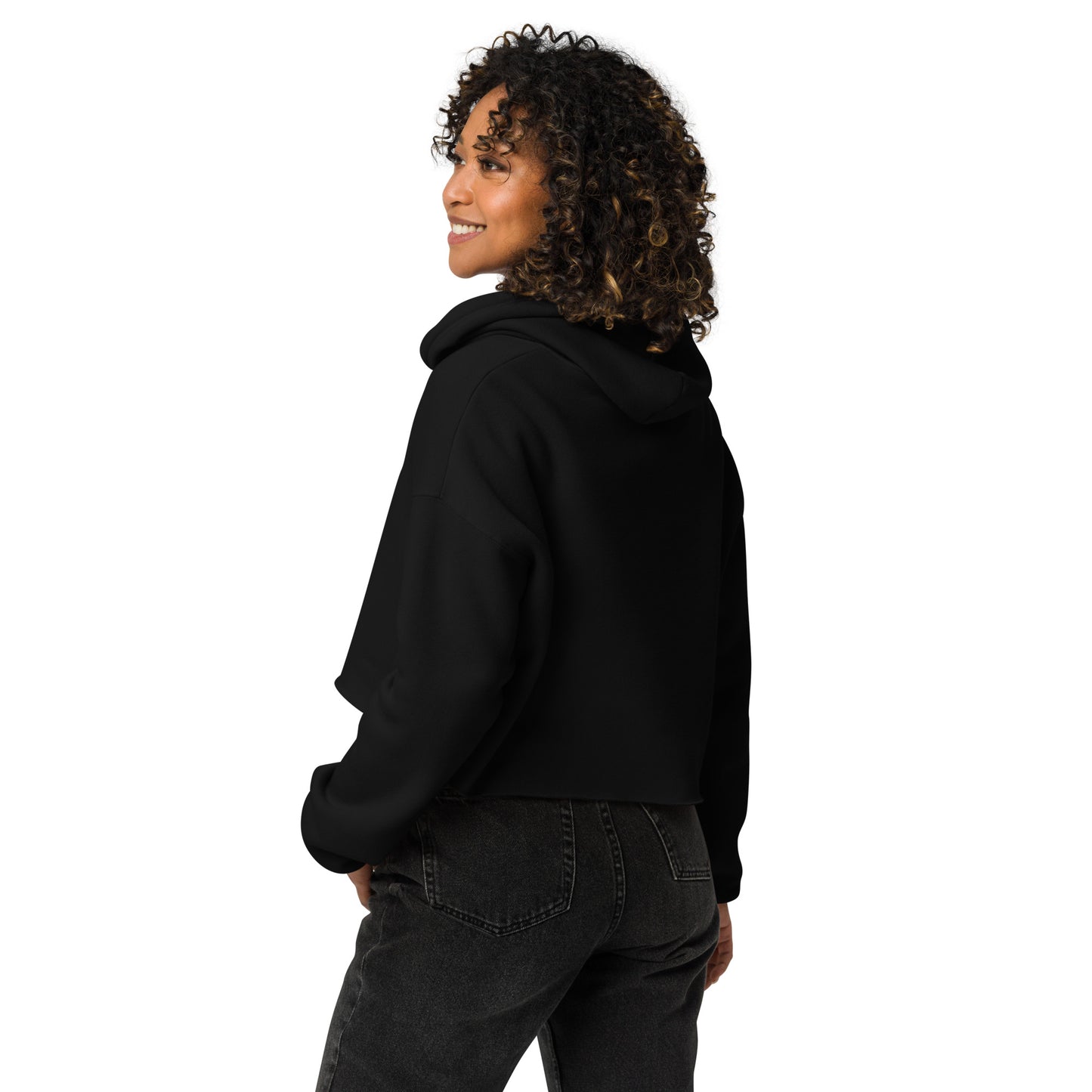 #neustadt Damen Crop-Hoodie BOLD