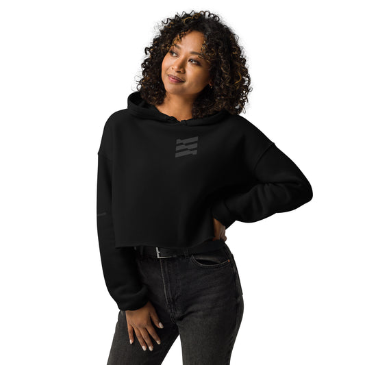 #neustadt Damen Crop-Hoodie BOLD