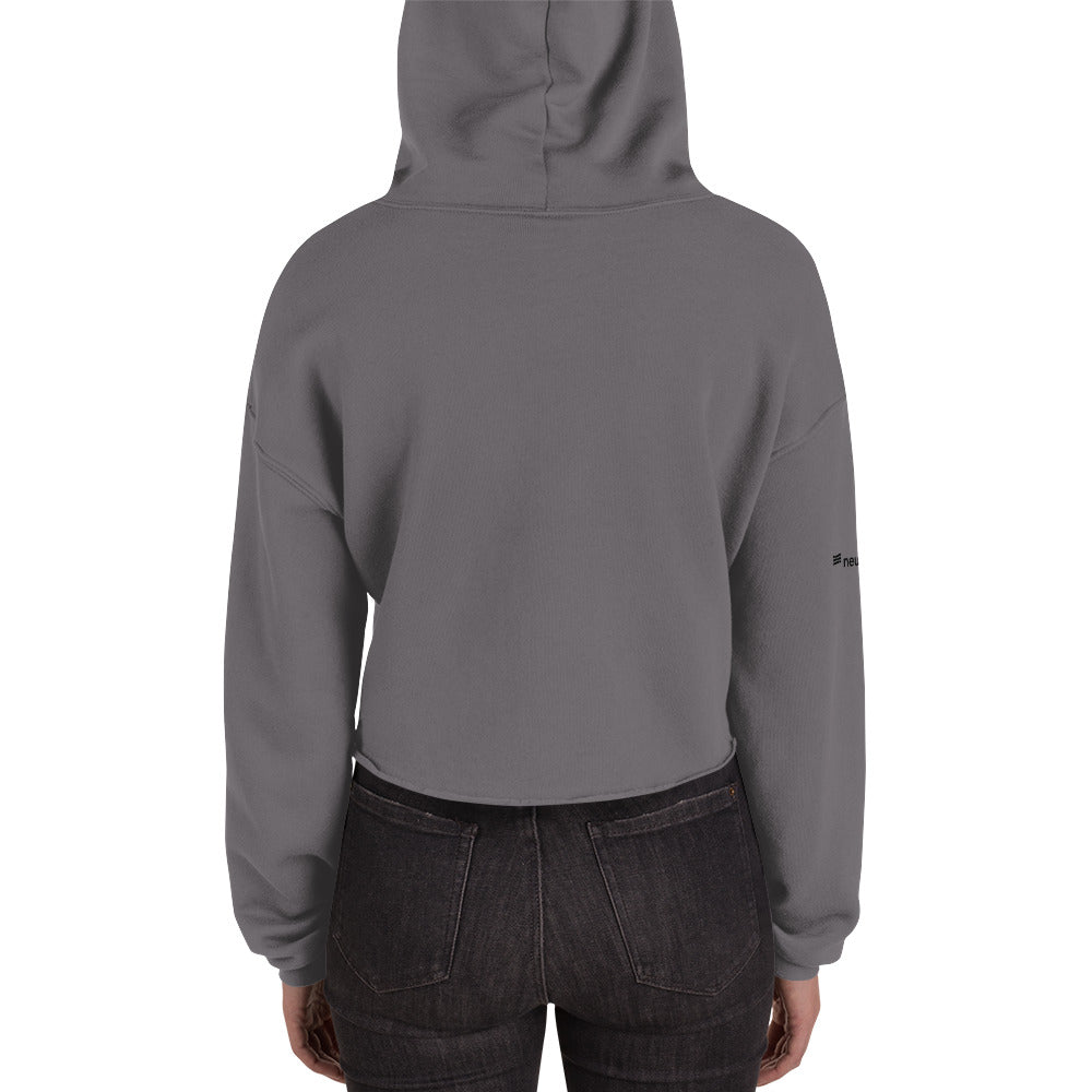 #neustadt Damen Crop-Hoodie BOLD