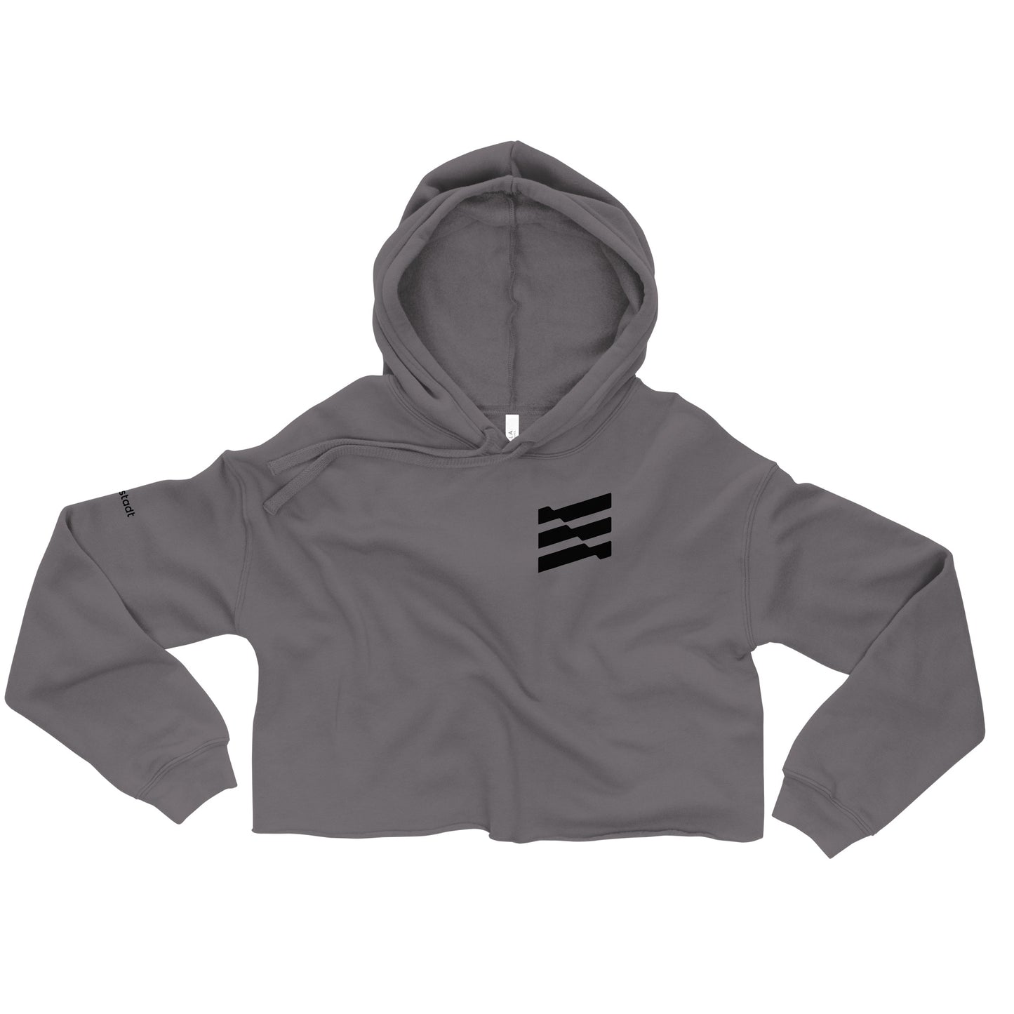 #neustadt Damen Crop-Hoodie BOLD