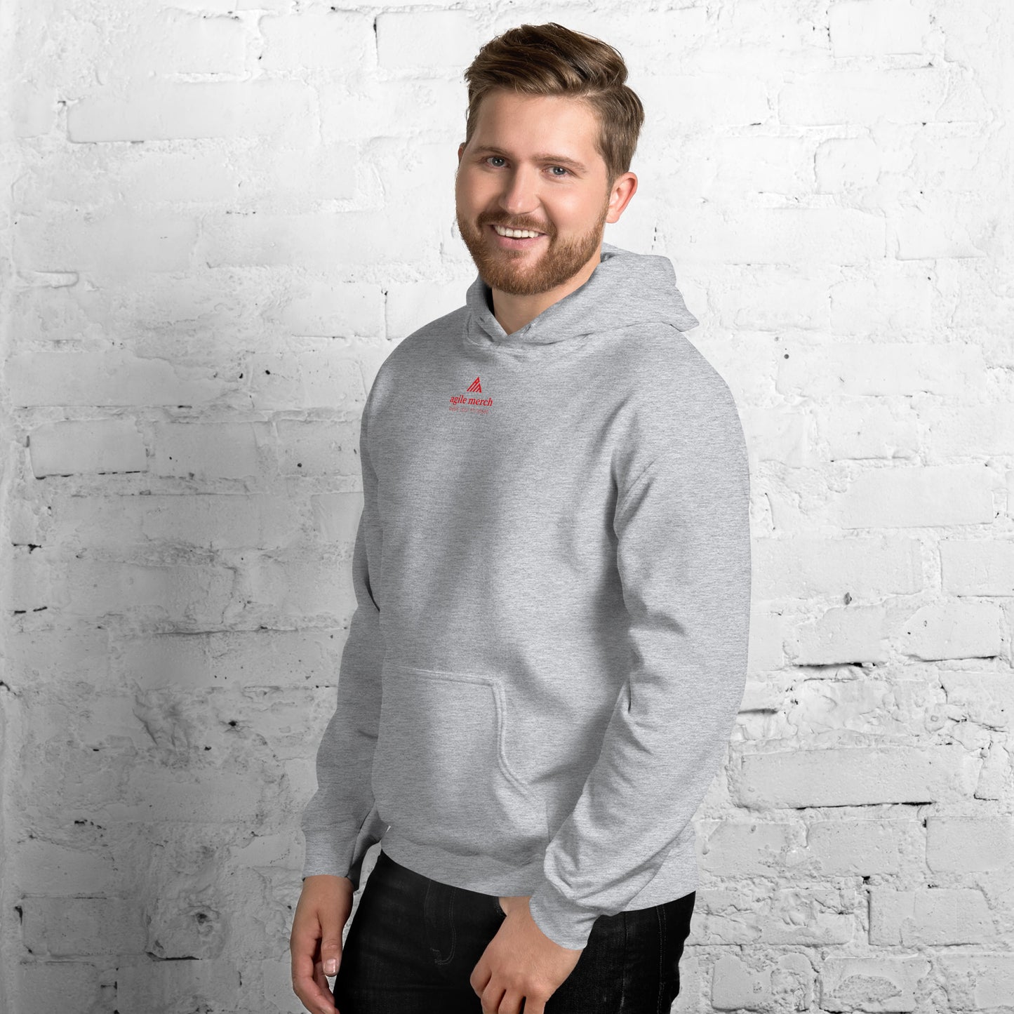 #am Essentials Hoodie chili