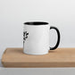 #whosyourdidi Tasse mit farbiger Innenseite