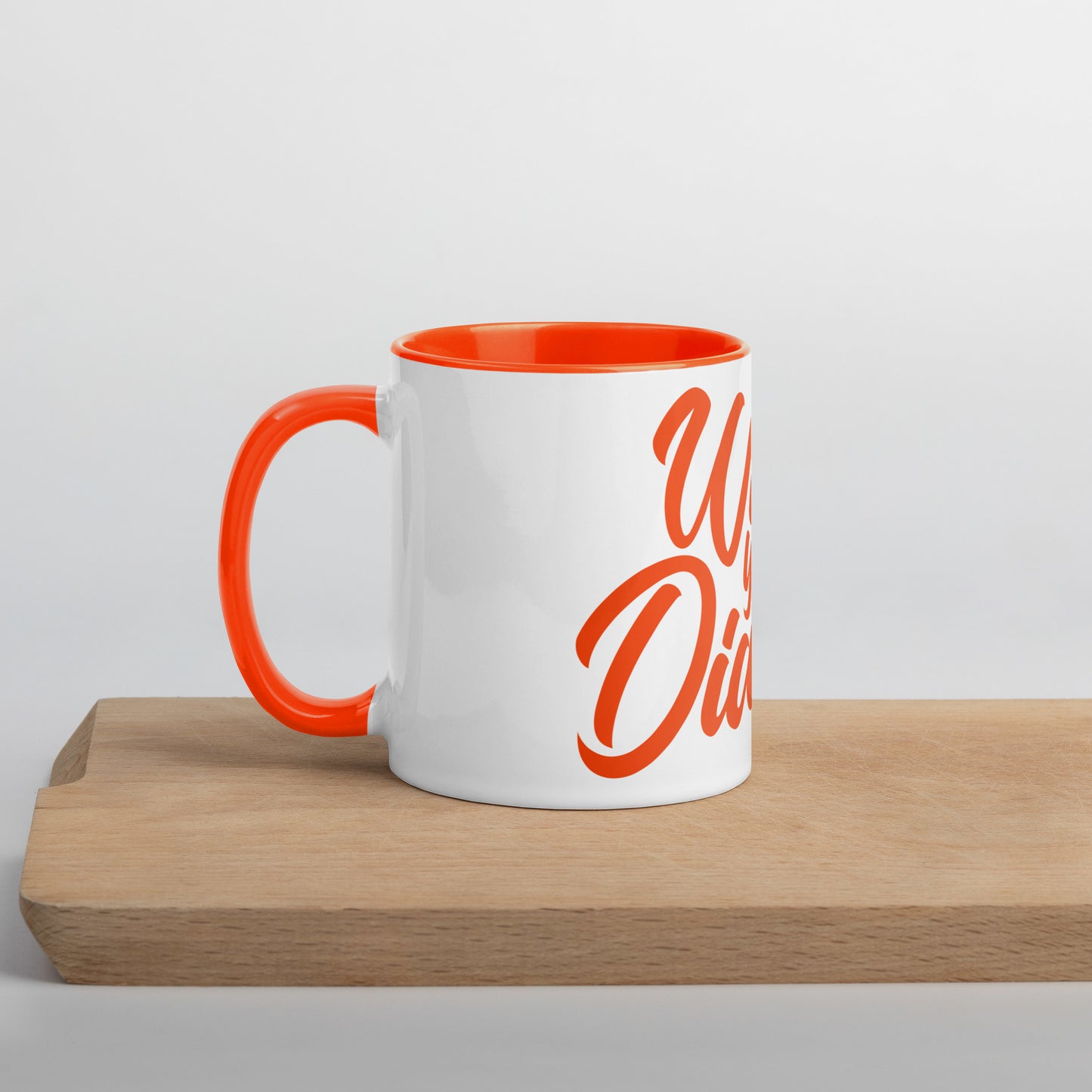 #whosyourdidi Tasse mit farbiger Innenseite