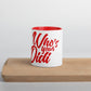 #whosyourdidi Tasse mit farbiger Innenseite